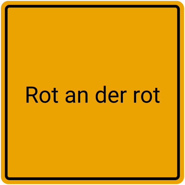 Meldebestätigung Rot an der Rot